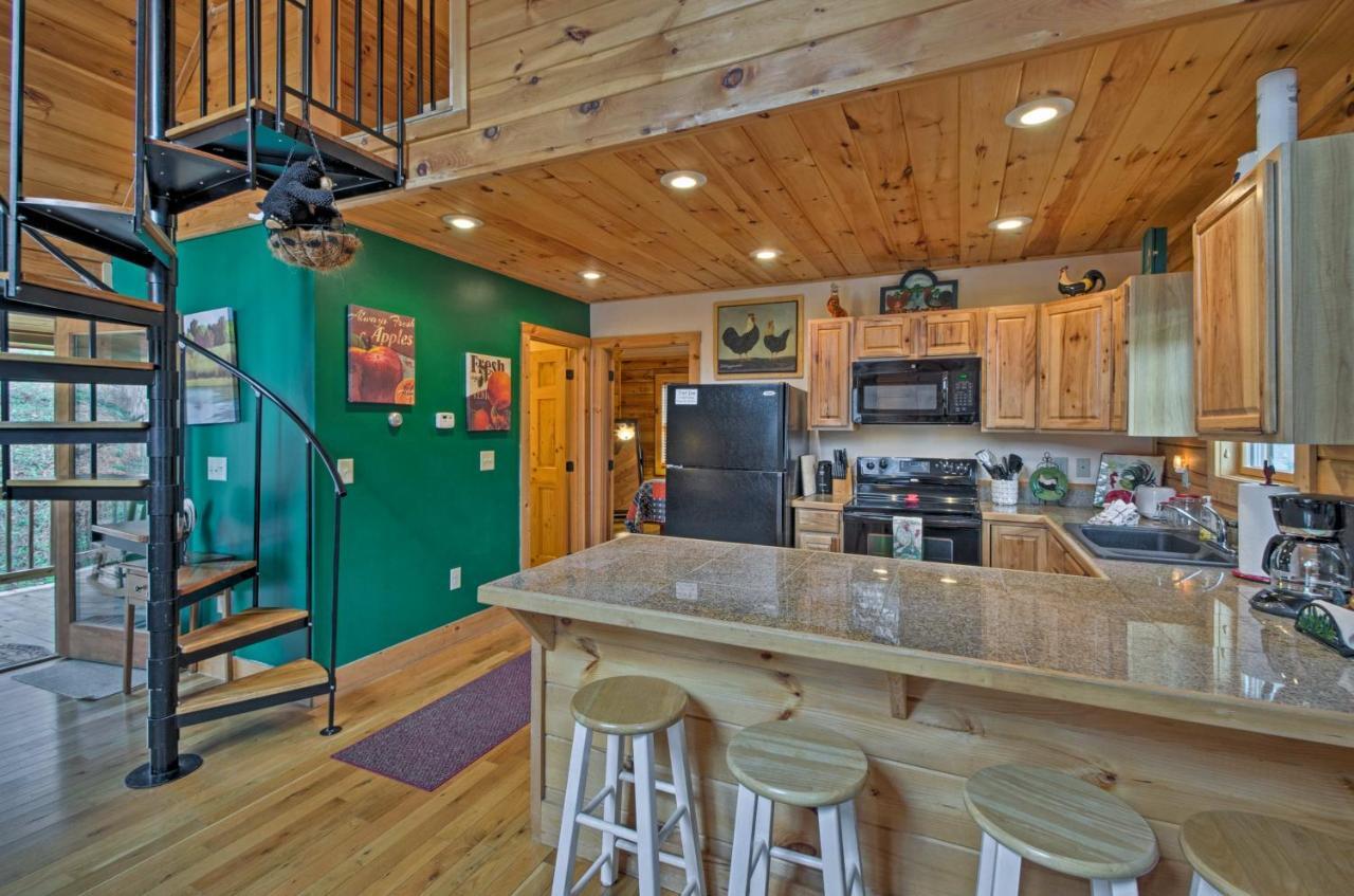 Bryson City Vacation Rental With Hot Tub And Fire Pit! מראה חיצוני תמונה