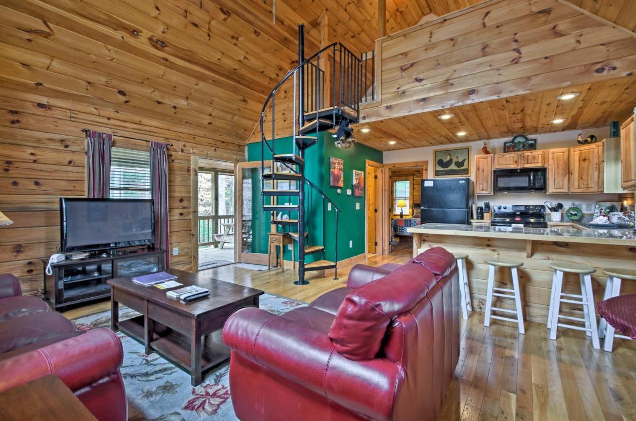 Bryson City Vacation Rental With Hot Tub And Fire Pit! מראה חיצוני תמונה