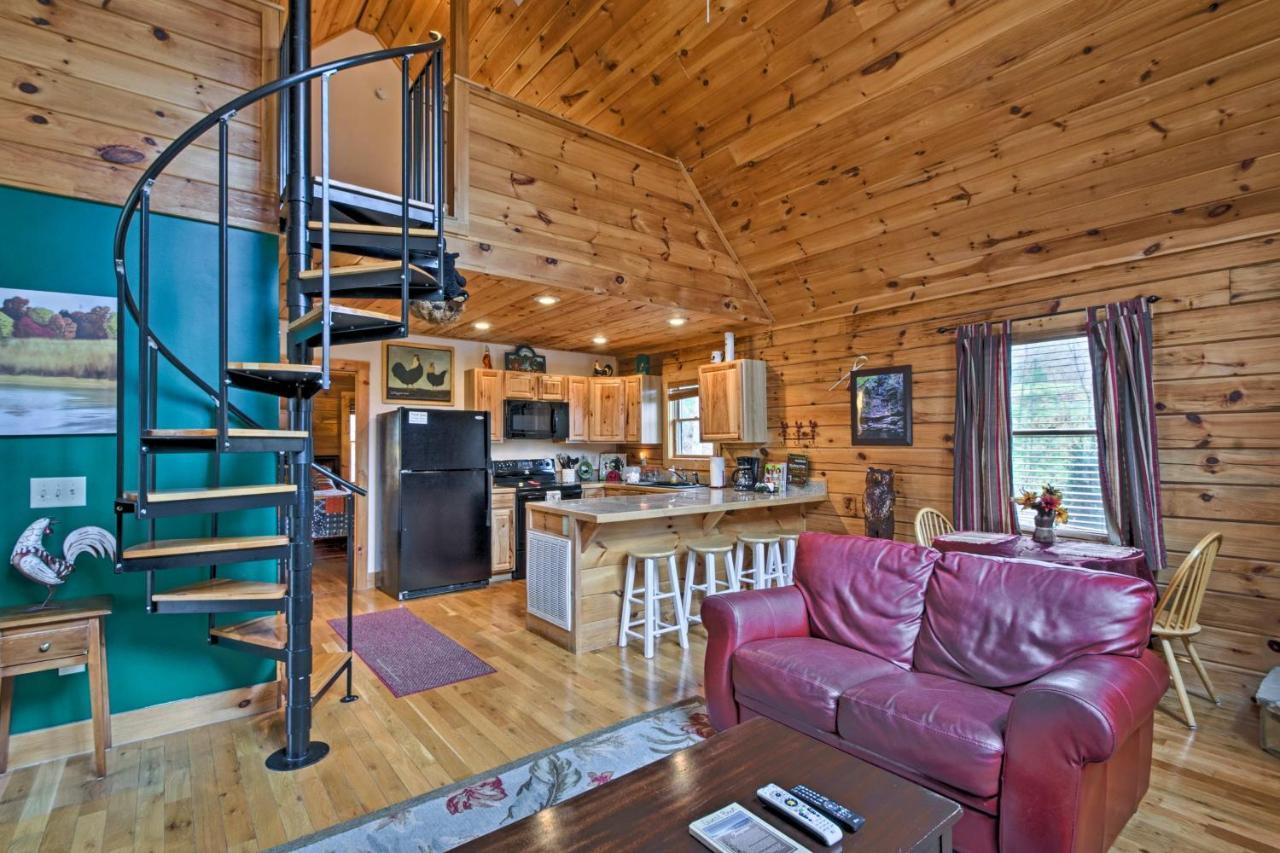 Bryson City Vacation Rental With Hot Tub And Fire Pit! מראה חיצוני תמונה