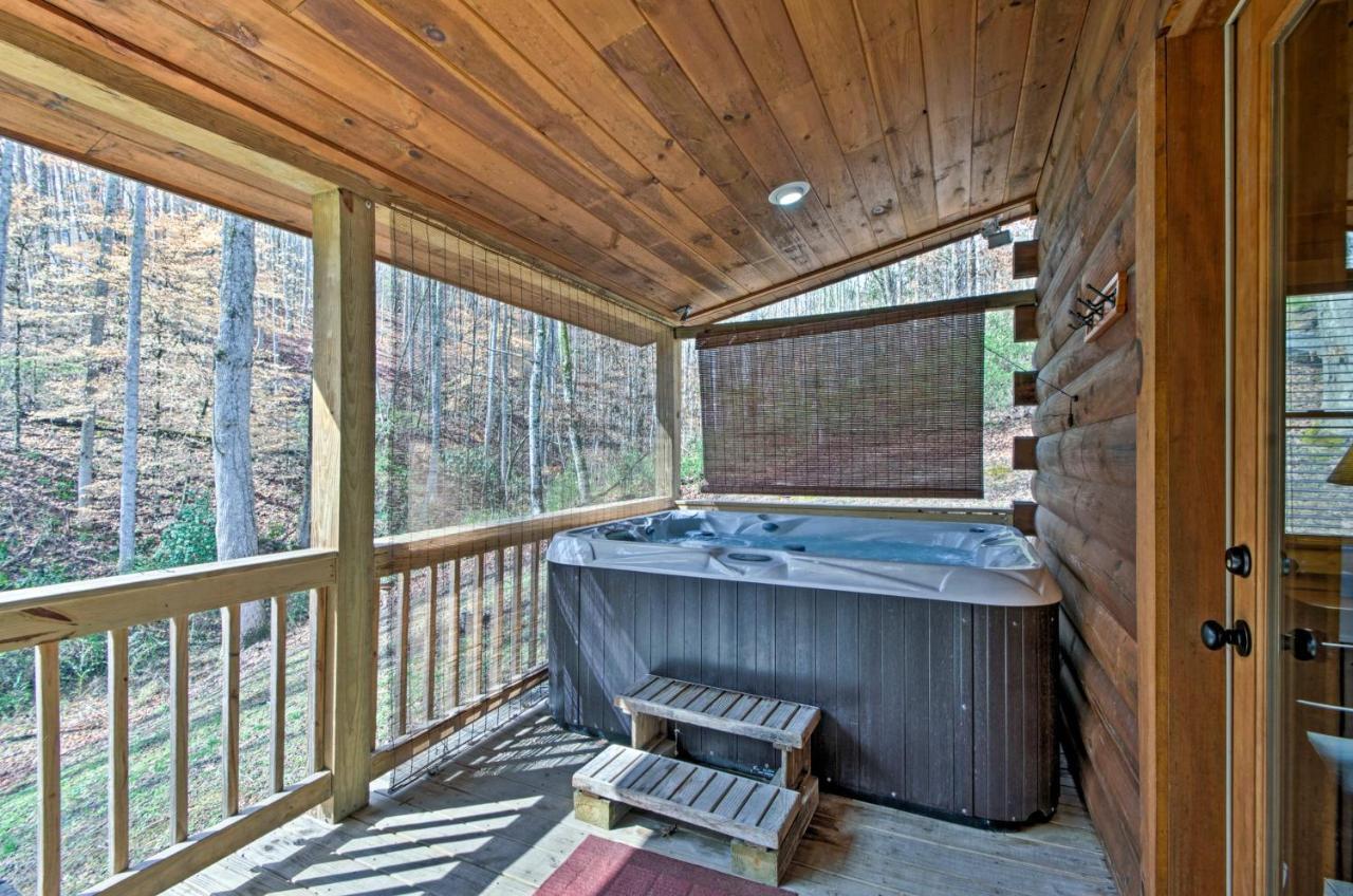 Bryson City Vacation Rental With Hot Tub And Fire Pit! מראה חיצוני תמונה
