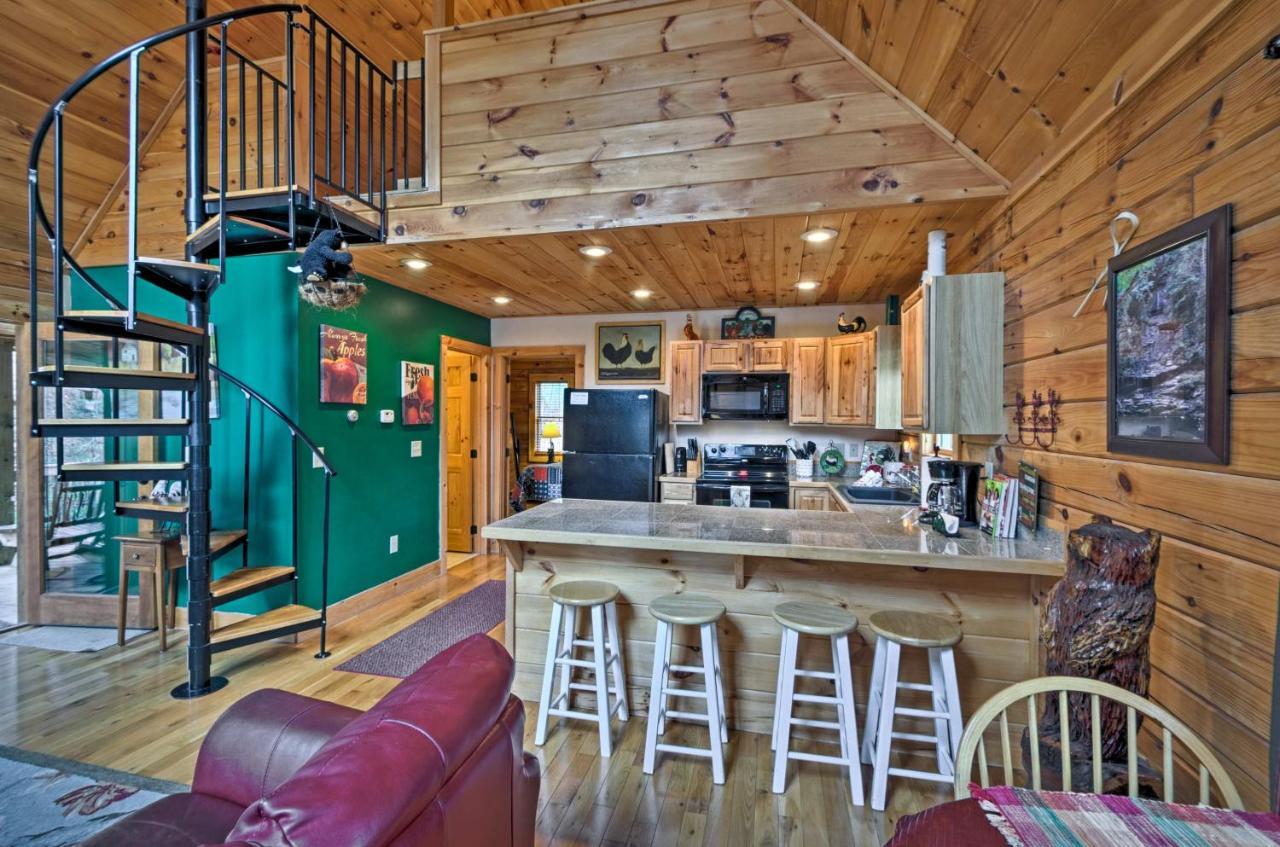 Bryson City Vacation Rental With Hot Tub And Fire Pit! מראה חיצוני תמונה