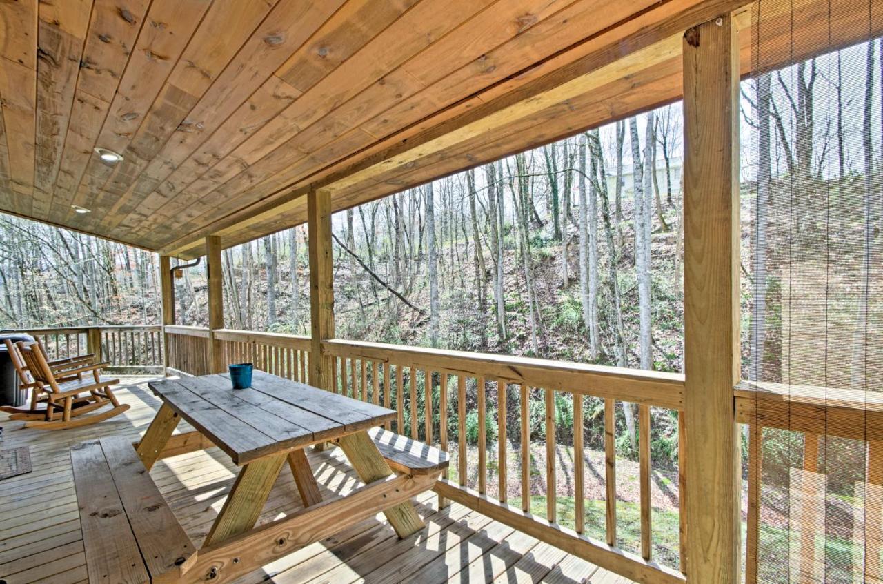 Bryson City Vacation Rental With Hot Tub And Fire Pit! מראה חיצוני תמונה