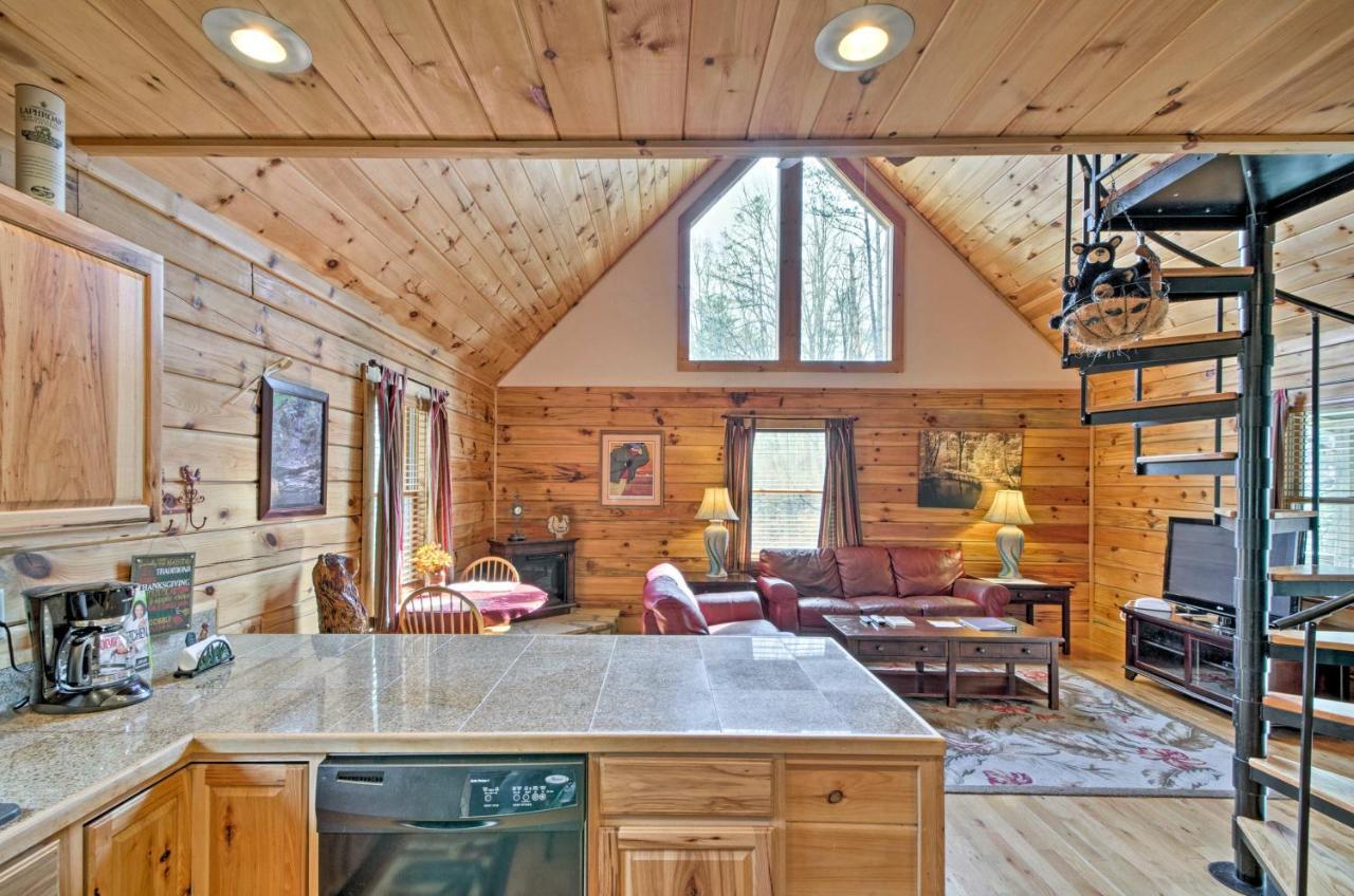 Bryson City Vacation Rental With Hot Tub And Fire Pit! מראה חיצוני תמונה